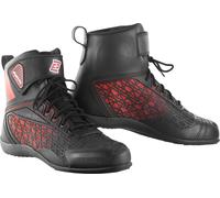 Bogotto Aaron Motorcycle Boots, black-red, size 45 for Women