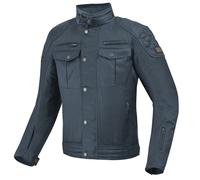 Bogotto Barton waterproof Motorcycle Waxed Jacket, blue, size XS for Men