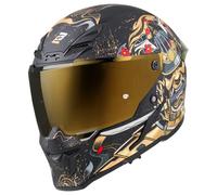 Bogotto Blade Armour Helmet, black/gold, size M