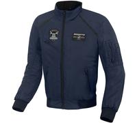 Bogotto Boston Motorcycle Textile Jacket, dark blue, size S