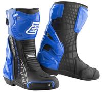 Bogotto Donington Motorcycle Boots, black/blue, size 40