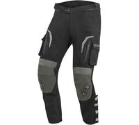 Bogotto Explorer-Z waterproof Motorcycle Leather/Textile Pants, black/green, size 3XL