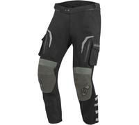 Bogotto Explorer-Z waterproof Motorcycle Leather/Textile Pants, black/green, size S