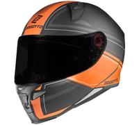 Bogotto FF110 Cinder Helmet, black matt/orange, size 2XL