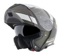 Bogotto FF403 Murata flip-up helmet, black/green/white, size XS (53/54)