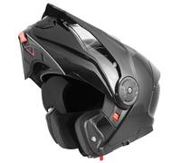 Bogotto FG-102 Fiberglass Enduro Flip-Up Helmet, black, size S