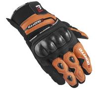 Bogotto Flint Motorcycle Gloves, black/orange, size 3XL