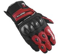 Bogotto Flint Motorcycle Gloves, black/red, size XS