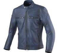 Bogotto Frisco Motorcycle Leather Jacket, blue, size M for Men