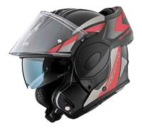 Bogotto FS-X600 Atyr Helmet, black matt/grey/red, size S (55/56)