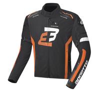 Bogotto GPX waterproof Motorcycle Textile Jacket, black-orange, size 2XL for Men