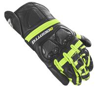 Bogotto Grand Champ Motorcycle Gloves, black/neon, size XS