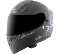 Bogotto H128 Fiori Helmet, black/blue, size M