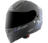 Bogotto H128 Fiori Helmet, black/blue, size XS