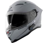 Bogotto H153 BT Bluetooth Helmet, grey, size L for Men