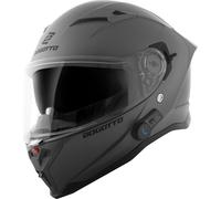 Bogotto H153 BT Bluetooth Helmet, grey, size M for Men