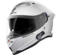Bogotto H153 BT Bluetooth Helmet, white, size M for Men