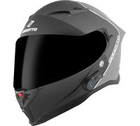 Bogotto H153 BT SPN Bluetooth Helmet, black matt/grey, size M