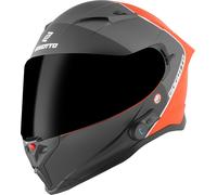 Bogotto H153 BT SPN Bluetooth Helmet, black-orange, size S for Women