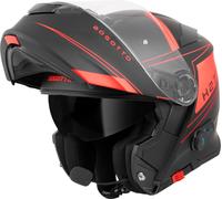 Bogotto H271 BT Taog Bluetooth Helmet, black matt/orange, size 2XL