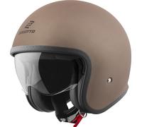 Bogotto H589 Solid Jet Helmet, brown, size XS for Men
