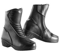 Bogotto Lady Short waterproof Ladies Motorcycle Boots, black, size 37 for Women