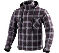Bogotto Lumb-R Motorcycle Zip Hoodie, black, size XXL