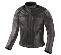 Bogotto Quick-R Motorcycle Leather Jacket, black, size 60 for Men