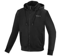 Bogotto R-Ace Motorcycle Zip Hoodie, black, size XXL