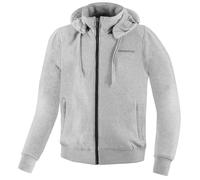 Bogotto R-Ace Motorcycle Zip Hoodie, grey, size 2XL for Men