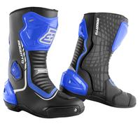 Bogotto Race-X Motorcycle Boots, black/blue/white, size 43