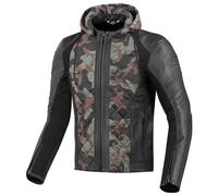 Bogotto Radic Motorcycle Leather/Textile Jacket, green/camouflage, size 4XL
