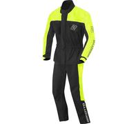 Bogotto Rain Kit Two Piece Motorcycle Rain Suit, black/yellow, size XL