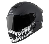 Bogotto Rapto Jaws Helmet, black/grey matt, size 2XL