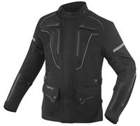 Bogotto Shado Laminated 2in1 waterproof Motorcycle Textile Jacket, black, size 6XL for Men