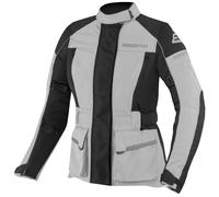 Bogotto Tampar Tour waterproof Ladies Motorcycle Textile Jacket, black-grey, size XL for Women