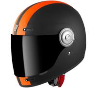 Bogotto V135 D-R2 Helmet, black matt/orange, size XS