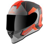 Bogotto V151 Sacro Helmet, black matt/orange, size XL
