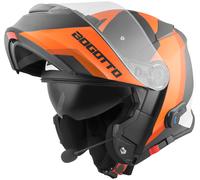Bogotto V271 BT Zabu Bluetooth Helmet, black-orange, size XS for Men