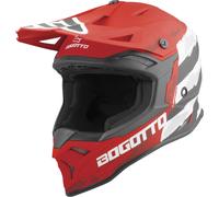 Bogotto V337 Wild-Ride cross helmet, black-white-red, size XL for Men
