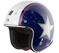 Bogotto V541 Rebel Jet Helmet, red-blue, size XS for Men