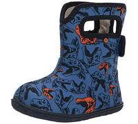 BOGS Baby Cool Dino Blue Multi Washable Warm Wellies Boots 72741I 460 (Numeric_3)
