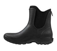 BOGS Ladies SAUVIE Slip ON Black Lightweight Insulated Warm Wellies Boot 72203 -UK 4 (EU 37)
