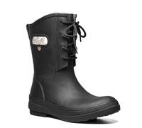 BOGS Women's Amanda Plush Ii Lace Snow Boot, Black, 7 UK