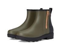 BOGS Women's Holly Rain Zip Boot, Army Green, 7 UK
