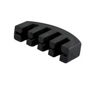 Boguish Violin Mute, Rubber Violin Silencer for Practice, Violin Mute Claw for Musical String Instrument Accessories