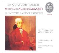 BOGUNIA STANISLAV (piano) - Quintetto per clarinetto K 581 (1789) in LA Stadle Sonata per violino e piano K 376 n.24 (1781)