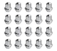 Bohaner 20Pcs M14x1.5 Wheel Nuts 21mm Hex Alloy Wheel Nuts Chrome Closed End M14x1.5 Lug nuts for Ford Compatible with Chrysler 300C Ford S Max Galaxy & More