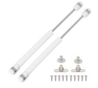 Bohaner 40N Gas Struts 2Pcs Cabinet Door Hinges Lift Up Spring Flap White Gas Strut Support Stay Bar Kitchen Cupboard Box 40N Pressure
