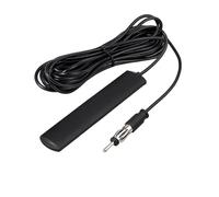 Bohaner Dab Car Aerial Car Antenna with 5M 16.4ft Extension Cable Car FM Radio Aerial Hidden Windshield Paste DIN Adapter Car Radio Stereo Receiver